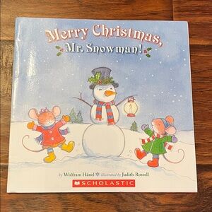 ⭐️⭐️ PICK 5 / $20 Scholastic's "Merry Christmas Mr. Snowman" Adventure Book